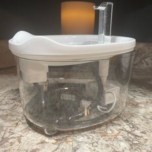 Amazon White Automatic Pet Water Fountain